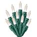 The Holiday Aisle® LED 100 Light String Light in Green/White | 7.25 H x 5.5 W x 3 D in | Wayfair 94E26C86719541EFA43CB8F650D49667