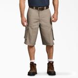 Dickies Men's Loose Fit Cargo Work Shorts, 13" - Desert Sand Size 44 (WR888)