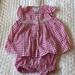 Ralph Lauren Dresses | Euc, 6m Gingham Dress, Adorable!! | Color: Pink/White | Size: 6mb