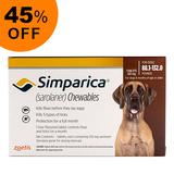 Simparica For Dogs Above 88 Lbs (Red) 6 Pack - Get 45% Off Today