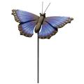 Regal Art & Gift 12733 - 36" Blue Morpho Butterfly Garden Stake