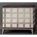 Artmax 2 - Door Accent Cabinet Wood in Brown/White | 38 H x 44 W x 16 D in | Wayfair 4507-S