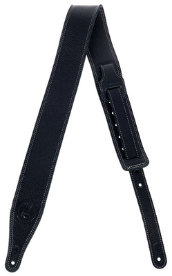 Levys Soft Leather Strap 2,5" BK