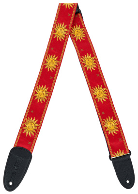 Levys Woven Jacquard Strap 2" RD