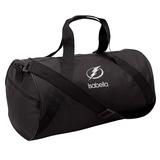 Youth Black Tampa Bay Lightning Personalized Duffle Bag