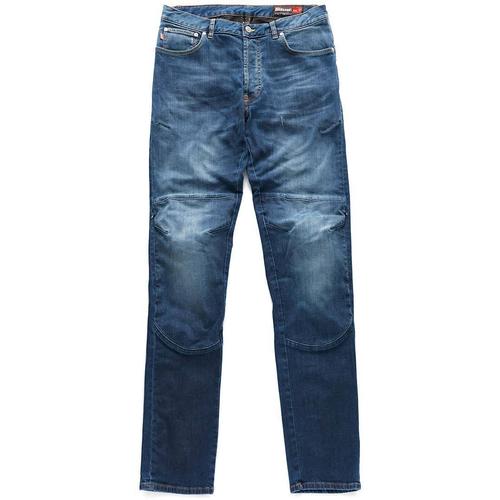 Blauer Kevin 2.0 Stone Motorradjeans, Größe 36