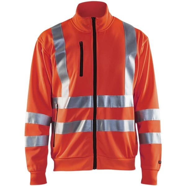 Blakläder Warnschutz Sweatjacke HIGH-VIS »3358« Größe L rot