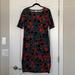 Lularoe Dresses | Lularoe Xl Julia Dress | Color: Black/Orange | Size: Xl