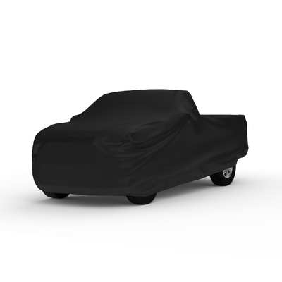 Toyota Tundra Truck Covers - Indoor Black Satin, Guaranteed Fit, Ultra Soft, Plush Non-Scratch, Dust and Ding Protection Truck Cover. Year: 2011