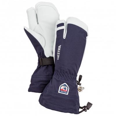 Hestra - Army Leather Heli Ski 3 Finger - Handschuhe Gr 12 blau