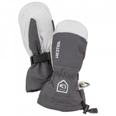 Hestra - Kid's Army Leather Heli Ski Mitt - Handschuhe Gr 7 grau Image
