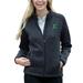 Women's Heather Navy Eastern Michigan Eagles Summit Fleece Sweater Full-Zip Jacket