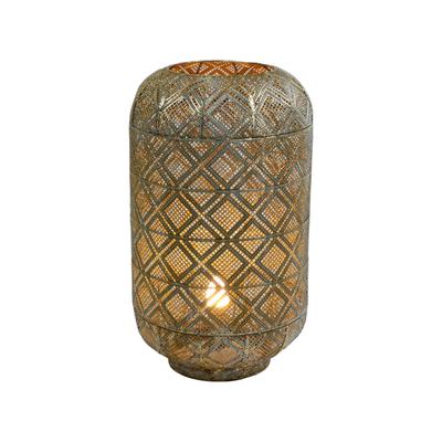 VOSS Design Tischleuchte Siam gold 21x31 cm