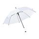 eBuyGB Large Golf Wedding Umbrella Colourful Automatic Brolly Sonnenschutz mit Regen-und Windbeständigkeit, Fiberglas-Rahmen, klassischer Schaumstoff-Griff, weiß, 94 cm