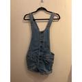 Free People Other | Free People Jean Short Overalls | Color: Blue | Size: 25