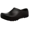 Birki Profi 074011, Unisex - Erwachsene Clogs & Pantoletten, weites Fußbett, PU, 41 EU, Schwarz