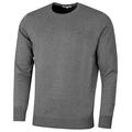 Calvin Klein Golf Mens Round Neck Tour Sweater - Grey Marl - L