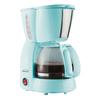 Brentwood Appliances 4-Cup Coffee Maker Plastic in Blue/Brown | 10 H x 8 W x 6 D in | Wayfair BTWTS213BL