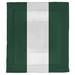 East Urban Home College Stripes Waco Football Microfiber Single Reversible Comforter Polyester/Polyfill/Microfiber in Green | King Comforter | Wayfair