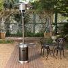 Fire Sense 46,000 BTU Commercial Series Patio Heater, Stainless Steel in Brown | 86 H x 33 W x 33 D in | Wayfair 63008