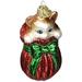 Old World Christmas Letting the Cat out of the Bag Hanging Figurine Ornament Glass in Red | 3.5 H x 2 W x 1.75 D in | Wayfair 12370