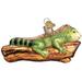 Old World Christmas Iguana Hanging Figurine Ornament Glass in Green | 1.5 H x 2.25 W x 4.25 D in | Wayfair 12540