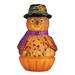 Old World Christmas Mr.Jack O'Lantern Candle Light Ceramic | 6.5 H x 4 W x 3.75 D in | Wayfair 53004