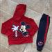Disney Matching Sets | Disney Baby Boy Size 24m Mickey Mouse Outfit | Color: Blue/Red | Size: 24mb