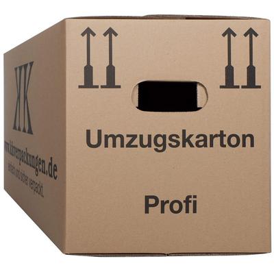 Kk Verpackungen - 20 neue umzugskartons umzugkartons 2 Wellig 45kg last KK2W - Braun