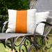 East Urban Home Oklahoma Pistol Indoor/Outdoor Throw Pillow Polyester/Polyfill blend in Orange/White | 16 H x 16 W x 3 D in | Wayfair