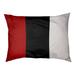 East Urban Home Ohio Football Nut Outdoor Dog Pillow Metal in Red/White/Black | 6.5 H x 40 W x 30 D in | Wayfair A57EE9FF9E714E9CA50C8D19506D8113