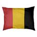 East Urban Home Maryland Outdoor Dog Pillow Metal in Red/Black/Yellow | 7 H x 50 W x 40 D in | Wayfair 140DA3615C3049FFA8C40CE9F119C1E7