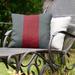 East Urban Home Washington Pullman Indoor/Outdoor Throw Pillow Polyester/Polyfill blend in Red/Gray | 16 H x 16 W x 3 D in | Wayfair