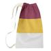 East Urban Home Arizona Tempe Laundry Bag Fabric in Gray/Yellow/Indigo | Small (29" H x 18" W x 1.5" D) | Wayfair 1E343A75FDA546709DD27C7B94049A5D