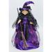 The Holiday Aisle® Sequin Sparkle Witch on Cone Harvest Figurine | 17.5 H x 8 W x 6.3 D in | Wayfair B263C6B40CAE4F56BF7A9C470D2C6139