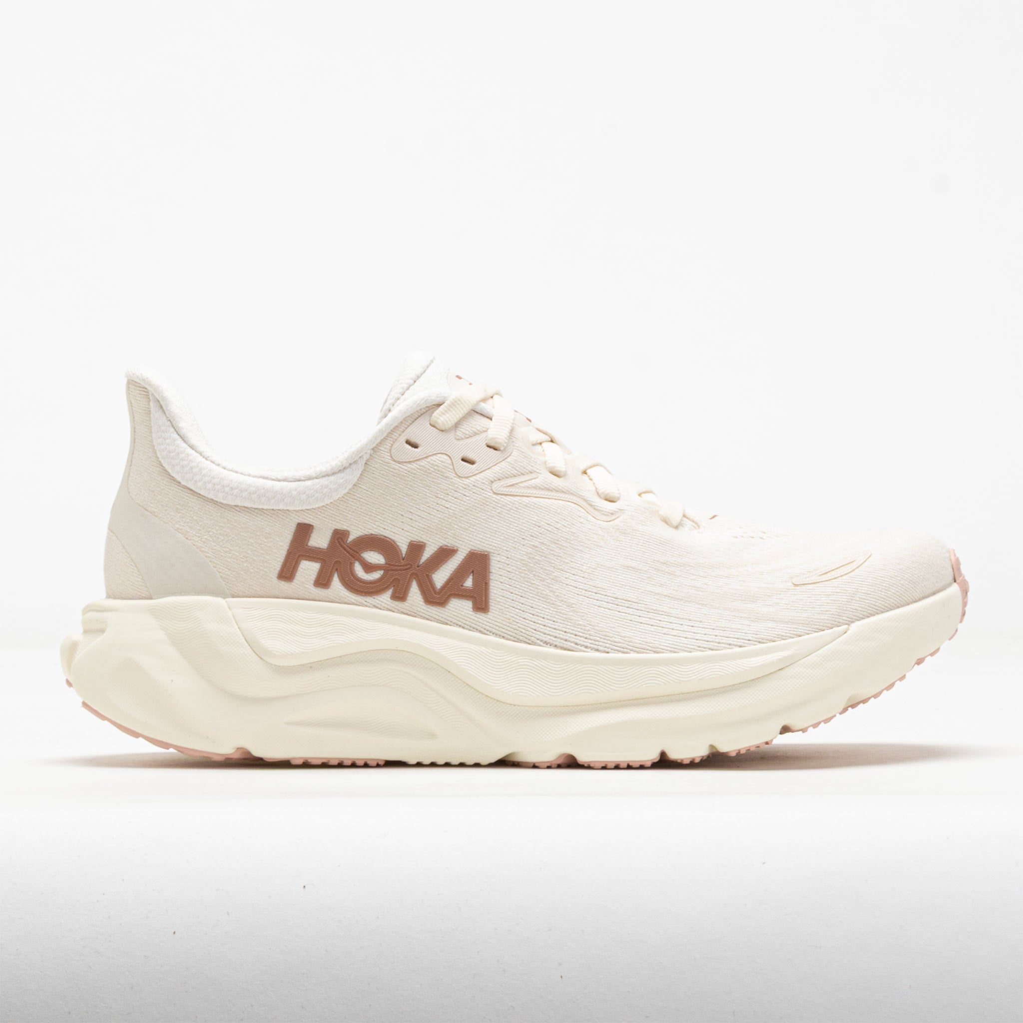 HOKA Arahi 8 Women's Running Shoes Alabaster/Rose Gold