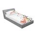 East Urban Home Small Baby Lizard Flowers & Leaves Sheet set Microfiber/Polyester | Twin | Wayfair 8230609E7BD14CCB8AC948A27DDA224A