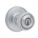 Kwikset Polo Keyed Door Knob in Gray | 2.63 H x 2.63 W in | Wayfair 400P 15