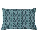 East Urban Home Indoor/Outdoor Geometric Lumbar Pillow Cover Polyester | 16 H x 26 W x 0.1 D in | Wayfair 9BA12215D7AA4ECD94500E0CF483FBCC