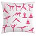 East Urban Home Indoor/Outdoor 36" Throw Pillow Cover Polyester | 36 H x 36 W x 0.1 D in | Wayfair A65F7C5602C3413A93C1A2DC45AFBF62