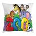 East Urban Home Indoor/Outdoor 36" Throw Pillow Cover Polyester | 36 H x 36 W x 0.1 D in | Wayfair DA44244A21FA4D78A45E723D338CAECB