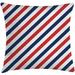 East Urban Home Striped Indoor/Outdoor 28" Throw Pillow Cover Polyester | 28 H x 28 W x 0.1 D in | Wayfair E5A2ABC32E934F20B13CB2CB4C73C169