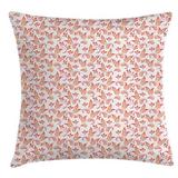 East Urban Home Indoor/Outdoor Floral 36" Throw Pillow Cover Polyester | 36 H x 36 W x 0.1 D in | Wayfair B0D4F2E917C6404499134328E8C458EB