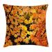 East Urban Home Floral Indoor/Outdoor 36" Throw Pillow Cover Polyester | 36 H x 36 W x 0.1 D in | Wayfair ED93A25A345346D38E2E479084992F33