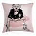East Urban Home Indoor/Outdoor 26" Throw Pillow Cover Polyester | 26 H x 26 W x 0.1 D in | Wayfair CD3F0C2572A14B79B4710C7207F8FA47