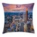 East Urban Home Modern Indoor/Outdoor 28" Throw Pillow Cover Polyester | 28 H x 28 W x 0.1 D in | Wayfair 49CEBB3642CF418EA2362A0ABCEA5EF3