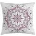 East Urban Home Floral Indoor/Outdoor 28" Throw Pillow Cover Polyester | 28 H x 28 W x 0.1 D in | Wayfair 61A6236036F34C39B7A606E16E1FE7EE