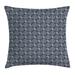East Urban Home Japanese Indoor/Outdoor Geometric 36" Throw Pillow Cover Polyester | 36 H x 36 W x 0.1 D in | Wayfair
