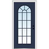 Verona Home Design Prehung Front Entry Door Fiberglass | 81.75 H x 37.5 W x 4.56 D in | Wayfair ZZ11810L