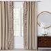 Eastern Accents Imogen Solid Room Darkening Rod Pocket Single Curtain Panel Linen | 120 H in | Wayfair CLD-413D